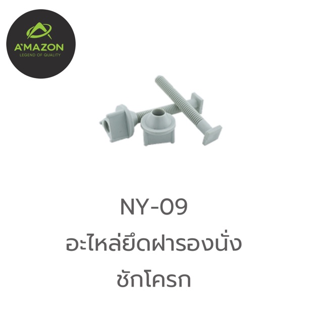 น๊อตยึดฝารองนั่งชักโครก