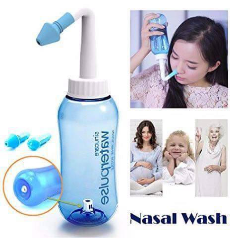 ล้างจมูกแบบธรรมดา Nasal WASH ผู้ใหญ่ทางจมูกใช้กระถาง Neti 2 ใบ ผลิตภัณฑ์ที่จดสิทธิบัตร