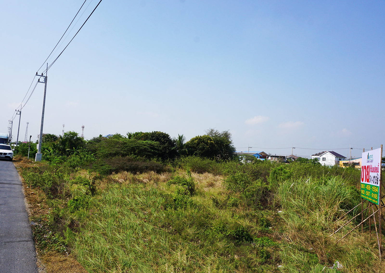 72111-ขายที่ดิน ติดถนนราชพฤกษ์ บางหลวง ปทุมธานี