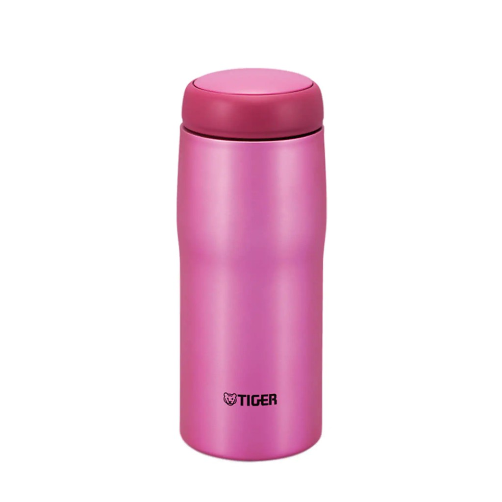 TIGER แก้วน้ำสแตนเลส รุ่น MJAA024PR 0.24 ลิตร สีชมพู