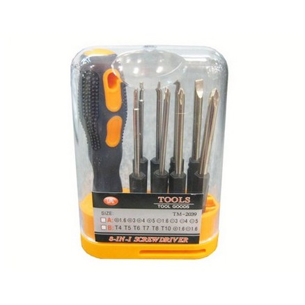 เครื่องมือช่าง ไขควง ไขควง ชุดเล็ก 8 ชิ้น ซิโน | ซิโน | 2900002740387