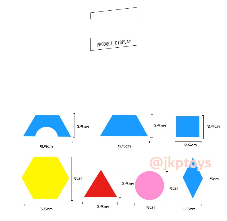 ของเล่นไม้เสริมพัฒนาการตัวต่อ tangram 250 ชิ้น