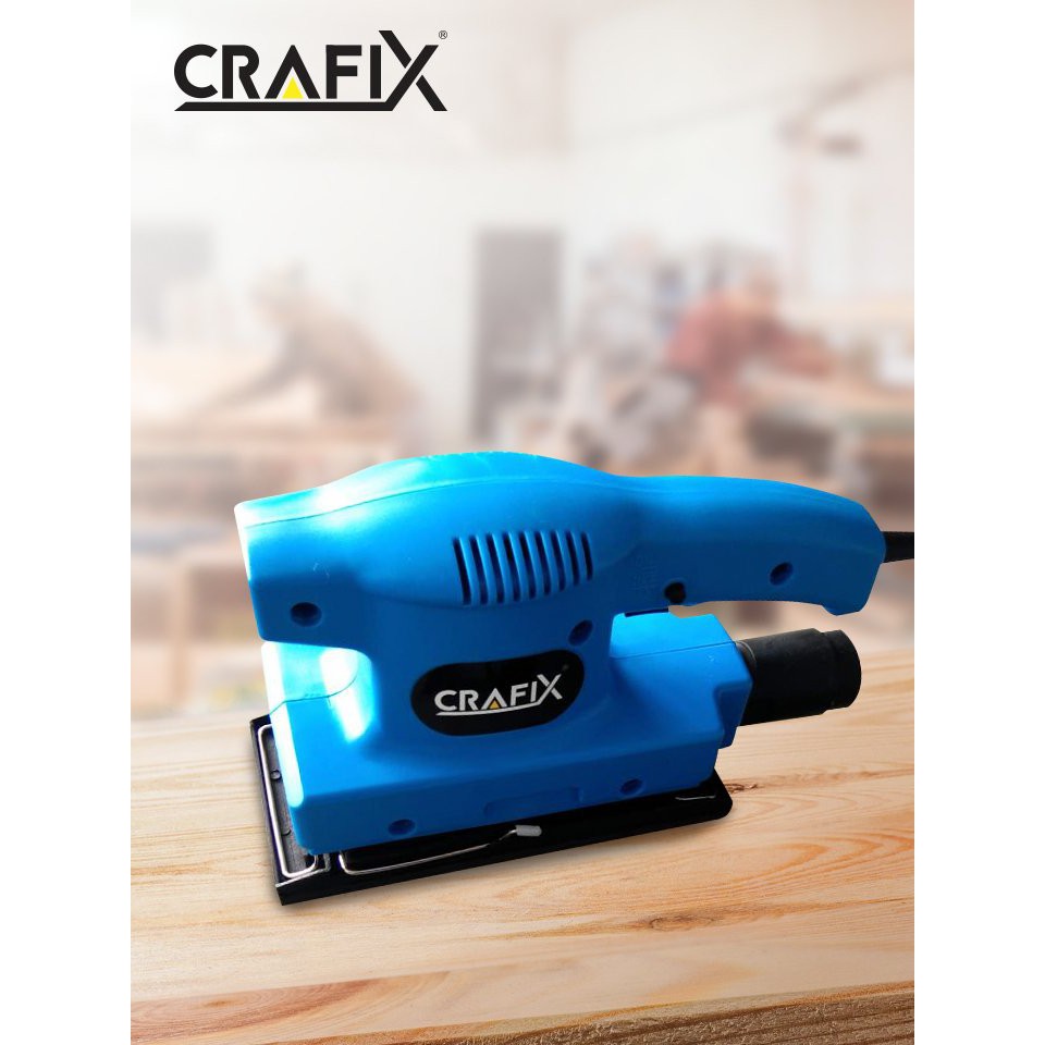 !!สินค้าขายดี!! CRAFIX เครื่องขัดกระดาษทรายไฟฟ้า CRAFIX Electric Sander