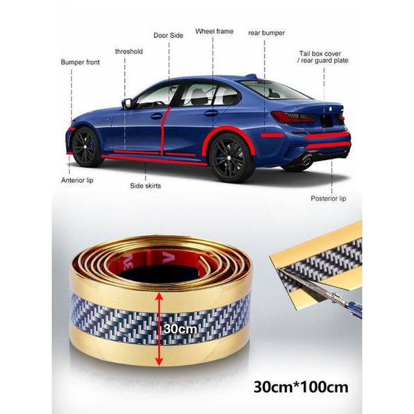 !!สินค้าขายดี!! กันชนขอบประตูรถยนต์ Car Protection Sticker