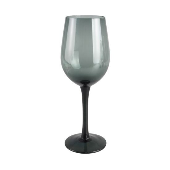 แก้วไวน์แดง KASSA HOME รุ่น Y126-FW031-Grey ขนาด 22.5 x 6.3 x 8 ซม. สีเทา ปลอดภัยสำหรับใส่อาหารทั่วไป ทำความสะอาดง่าย
