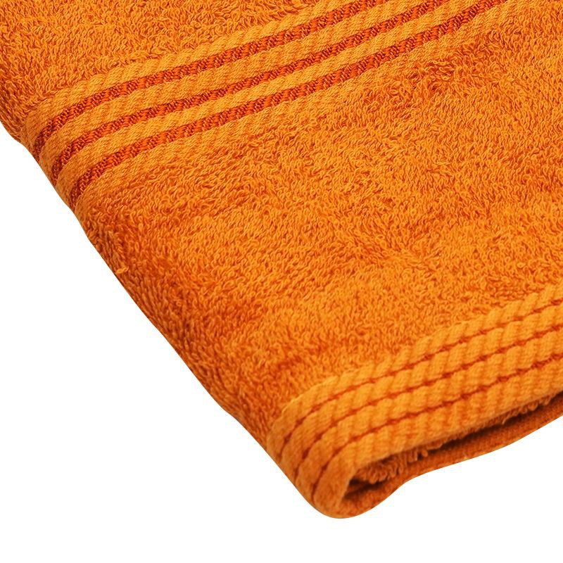 KASSA HOME ผ้าขนหนูเช็ดมือสำหรับพระ ขนาด 15 x 32 ซม. สีเหลืองเข้ม Cotton 100% อย่างดีที่คัดสรรมาเป็นพิเศษ