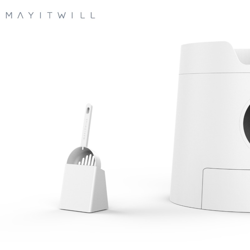 MAYITWILL ที่ตักทรายแมว พร้อมที่เก็บ