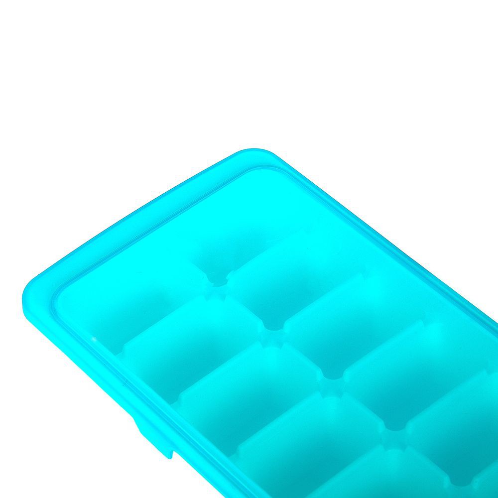 ที่ทำน้ำแข็ง 14 ช่อง JCP 5102 สีขาว/ฟ้าใส ICE CUBE TRAY JCP 5102 WHITE/BLUE