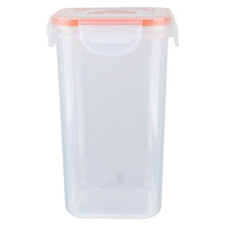 กล่องอาหาร POP LOCK 9141 1.4 ลิตร สีส้ม เก็บอาหารโดยไม่มีกลิ่นออกมารบกวน