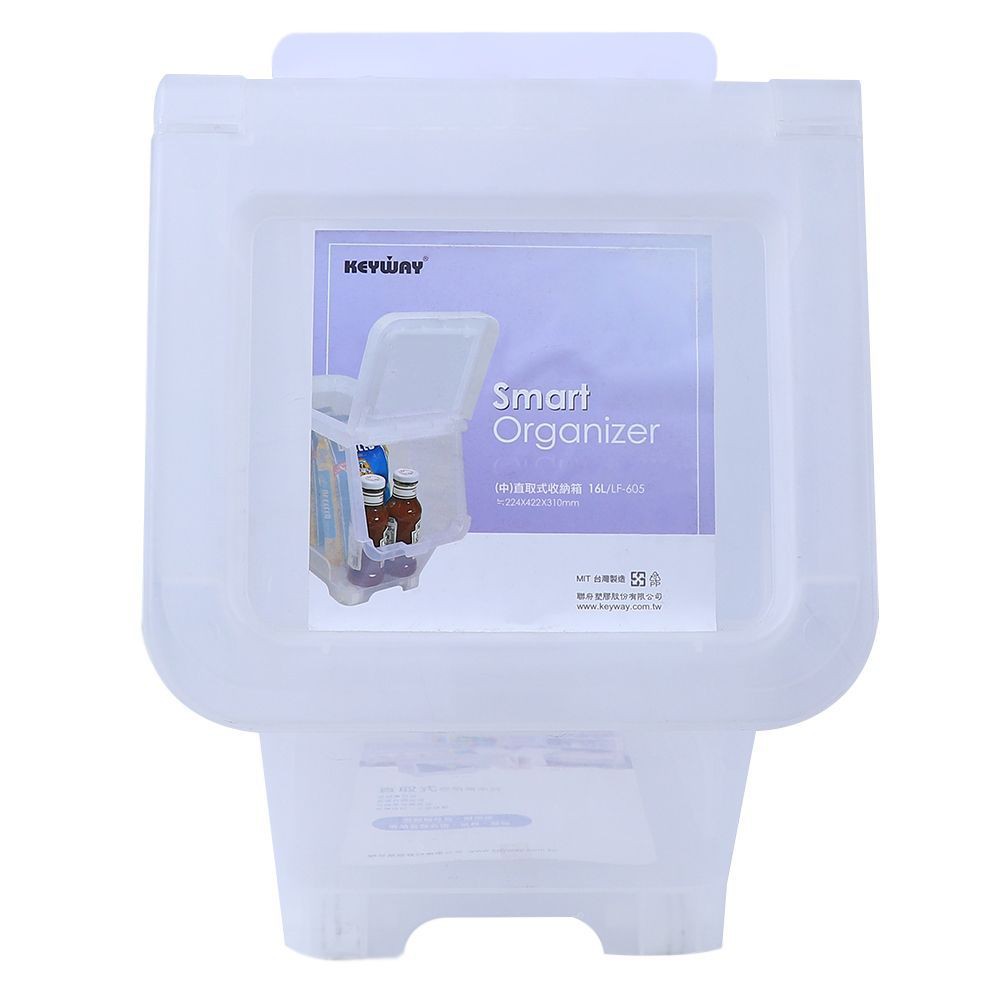 กล่องเก็บของ ฝาหน้า KEYWAY LF-605 16 ลิตร