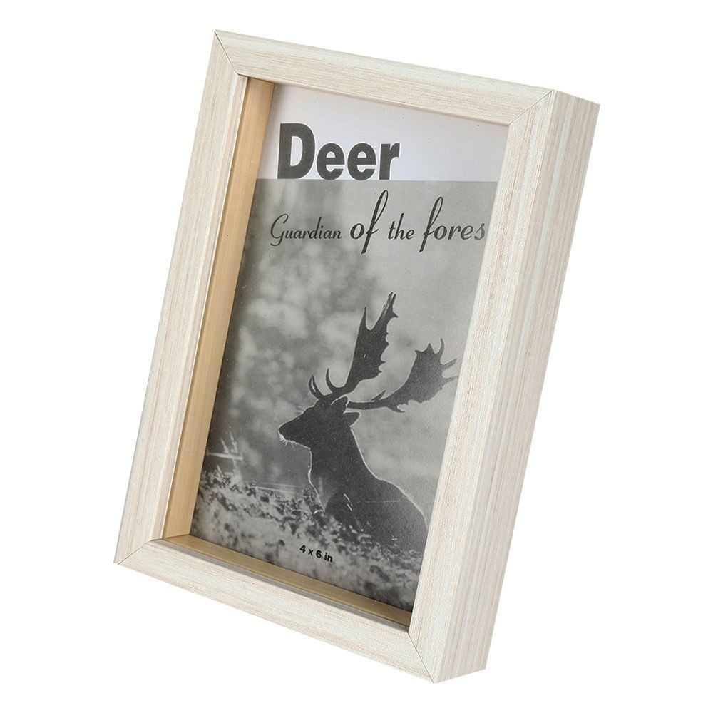 กรอบรูป HOME LIVING STYLE MOOSE 4X6 นิ้ว สีเทา กรอบรูป