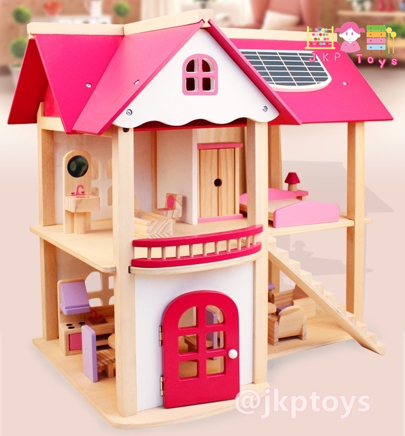 lส่งฟรี บ้านเฟอร์นิเจอร์ตุ๊กตา สูง 52.5 ซม