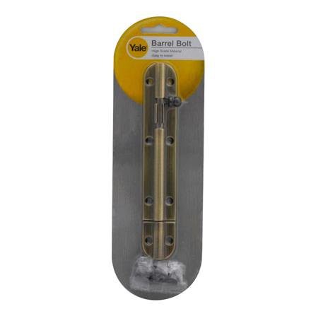 กลอนทั่วไป YALE BA-90706ABP1 6 นิ้ว AB ใช้งานได้ง่าย เหมาะสำหรับบ้านพักอาศัย