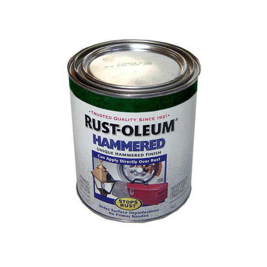 วัสดุก่อสร้าง สีทาบ้าน สีทาทั่วไป สีน้ำมันลายฆ้อน RUST-OLEUM #7211 1/4GL