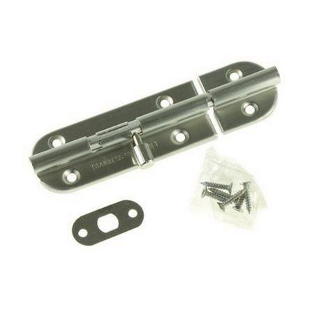 กลอนทั่วไป WL34-3-SS 4 นิ้ว SS ใช้งานได้ง่าย เหมาะสำหรับบ้านพักอาศัย