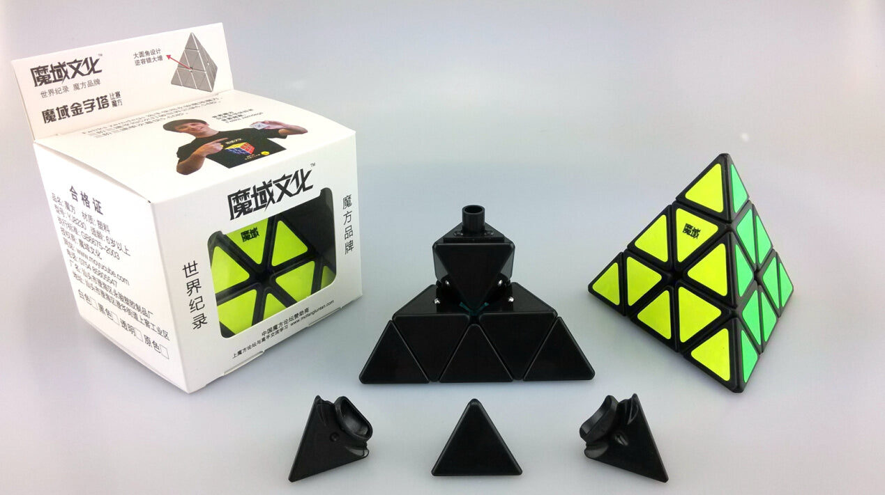 รูบิค พีระมิด Rubik Moyu 3x3x3 Pyraminx Black Edition
