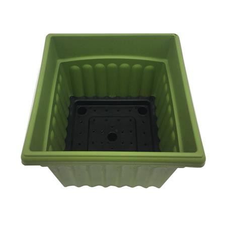 กระถางพลาสติก BABA BI-SQ-150 สี MATCHA ช่วยตกแต่งสวนของคุณให้ดูสวยงามมากขึ้น