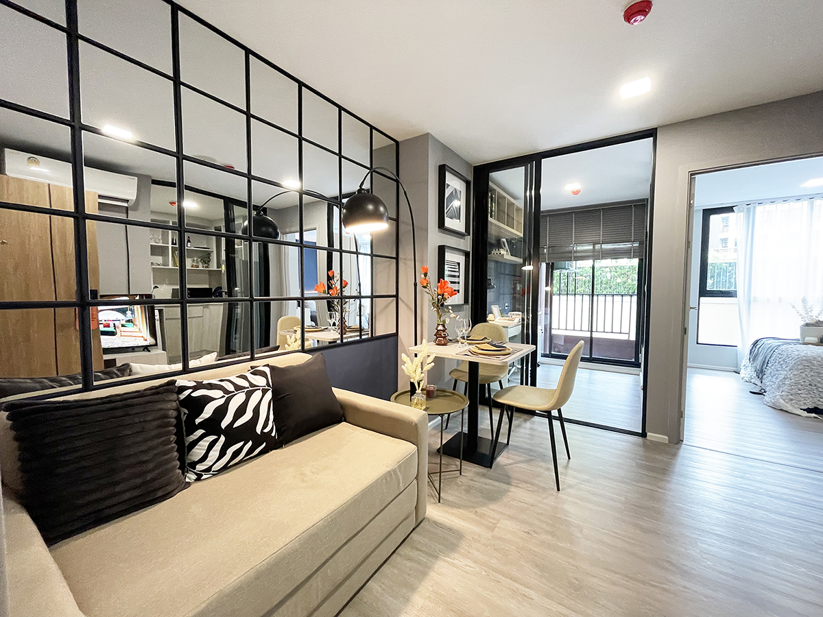 ขายคอนโดพร้อมผู้เช่า แอทโมซ พอร์เทรด ศรีสมาน