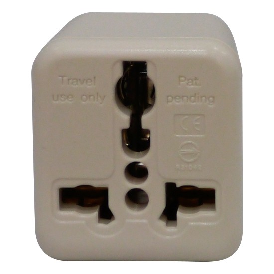 ปลั๊กแปลง 3 ขากลม TOSHINO AA-005PT ADAPTER AA-005PT