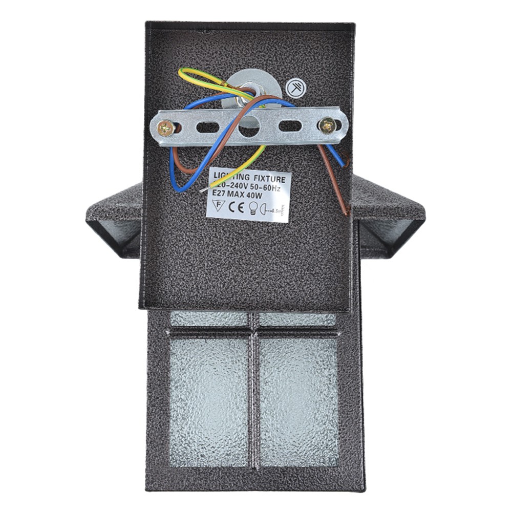 โคมไฟกิ่ง ภายนอก CARINI XG110 4W โลหะ/แก้ว สีน้ำตาลรมดำ ไฟตกแต่งสวน ไฟภายนอก