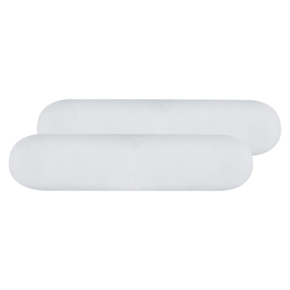 หมอนข้างสูญญากาศ 1 แถม 1 LOTUS 14X44 นิ้ว สีขาว หมอนหนุนและหมอนข้าง