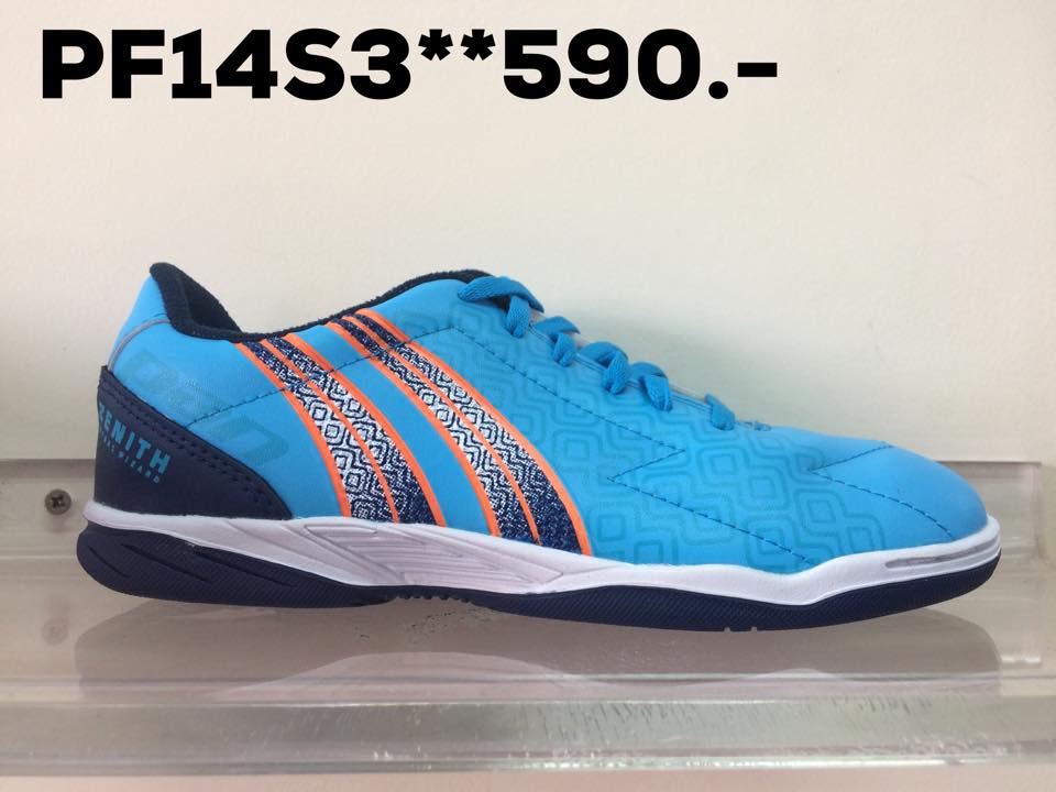PAN รองเท้าฟุตซอลเด็ก รุ่น Zenith รหัส PF14S3 สีฟ้า เบอร์ 32-38