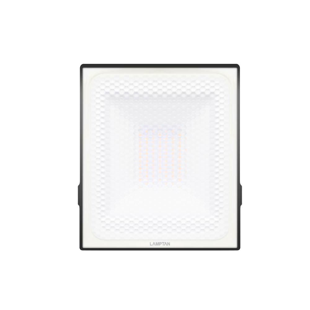 สปอทไลท์ภายนอกLED LAMPTAN BRIGHT 10 วัตต์ WARMWHITE พลาสติก/โลหะ MODERN เหลี่ยม สีดำ ไฟตกแต่งสวน ไฟภายนอก