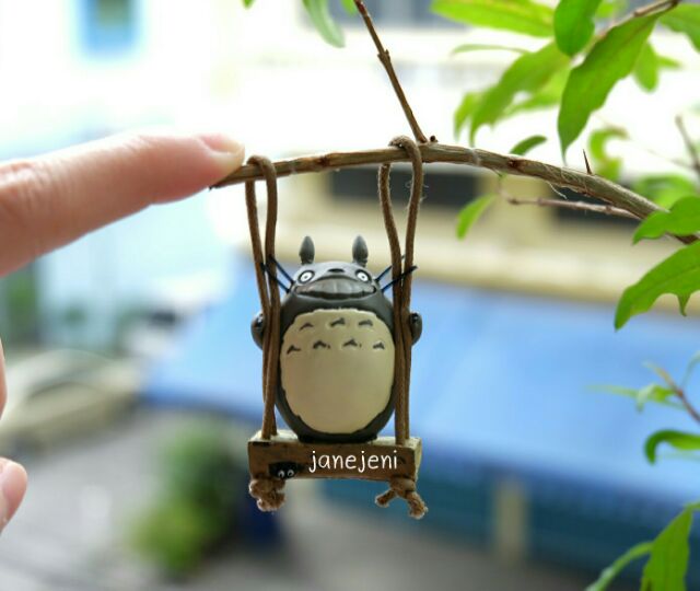 โมเดลตุ๊กตาแต่งสวน แต่งกระถาง My neighbor totoro ฟิกเกอร์ DIY