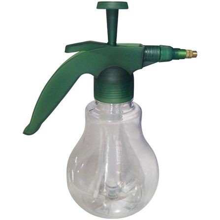 กระบอกฉีดน้ำ ถังพ่นยา SPRING SX-577-1 1 ลิตร สีขาวใส-เขียว PRESSURE SPRAYER
