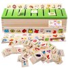 ของเล่นเสริมพัฒนาการ ของเล่นไม้ ของเล่น Learning Classification Box