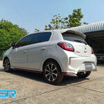 ชุดแต่งรถ สเกิร์ต-สปอยเลอร์ New Mitsubishi Mirage 2020 ทรง OEM By OSR