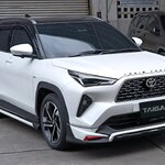 ชุดแต่งรถ-สเกิร์ต-อุปกรณ์แต่งรถ New Toyota Yaris Cross 2023-2025 ทรง Taiga