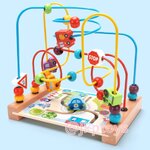 2 in 1 ขดลวดกิจกรรม รางเลื่อน