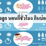 ตารางเลี้ยงเด็ก วัย 0-1 ปี