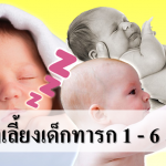 ตารางเลี้ยงเด็กทารก 1-6 เดือน กินนมกี่ขวด นอนกี่ชั่วโมงถึงแข็งแรงพัฒนาการดี