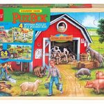 จิ๊กซอว์ไม้เเบรนด์ Shure ลายCountry Farm