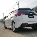 ชุดแต่งรถ สเกิร์ต-สปอยเลอร์ New Yaris 2018 ทรง Rider-M