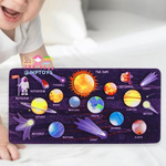 กระดานจับคู่เรียนรู้ระบบสุริยจักรวาล เหมาะสำหรับของขวัญหรือของเล่นในทุกเทศกาล ได้ทั้งความรู้คู่ความสนุก