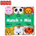 หนังสือผ้า Funny Zoo - Match & Mix
