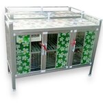 ตู้วางเตาแก๊ส ตู้กับข้าวปูกระเบื้อง ขนาด 120 ซม.