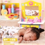 ชุดโต๊ะเครื่องเเป้งไม้