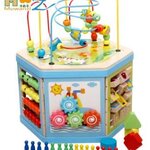 กล่องกิจกรรมไม้ 8 ด้าน