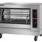 ตู้ไก่ย่างแก๊ส แกนหมุนแนวนอน