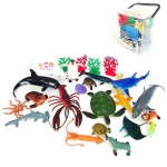 โมเดลพลาสติกเกรดดี ลายสัตว์ทะเลเเละขั้วโลก