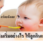 อาหารเสริมทารกเริ่มอย่างไร...ให้ลูกกินเก่งกินง่าย