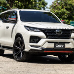 ชุดแต่งรถ-สเกิร์ต-อุปกรณ์แต่งรถ Toyota Fortuner 2020 รุ่นมาตรฐาน (Facelift) ทรง Fair FD-4