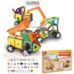 Magical Magnet ตัวต่อเเม่เหล็ก 162 ชิ้น