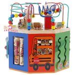 Todds & Kids Toys by JKP Toys กล่องกิจกรรมไม้ 9 ด้าน ของเล่นไม้เสริมพัฒนาการ ของเล่นเด็ก