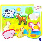 กระดานนูน บลอคไม้ลายต่างๆ