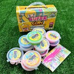 เซตดินเบาเกาหลี 12 กระปุกพร้อมคู่มือปั้นเเละอุปกรณ์ ในชุดประกอบด้วย